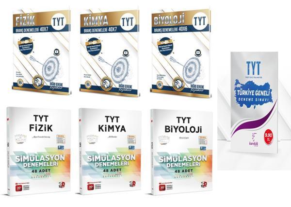 Bilgi Sarmal Yay. Fizik Kimya Biyoloji Denemesi ve 3D Yay. Fizik Kimya Biyoloji Denemeleri  - Bilgi Sarmal Yayınları - Image 1