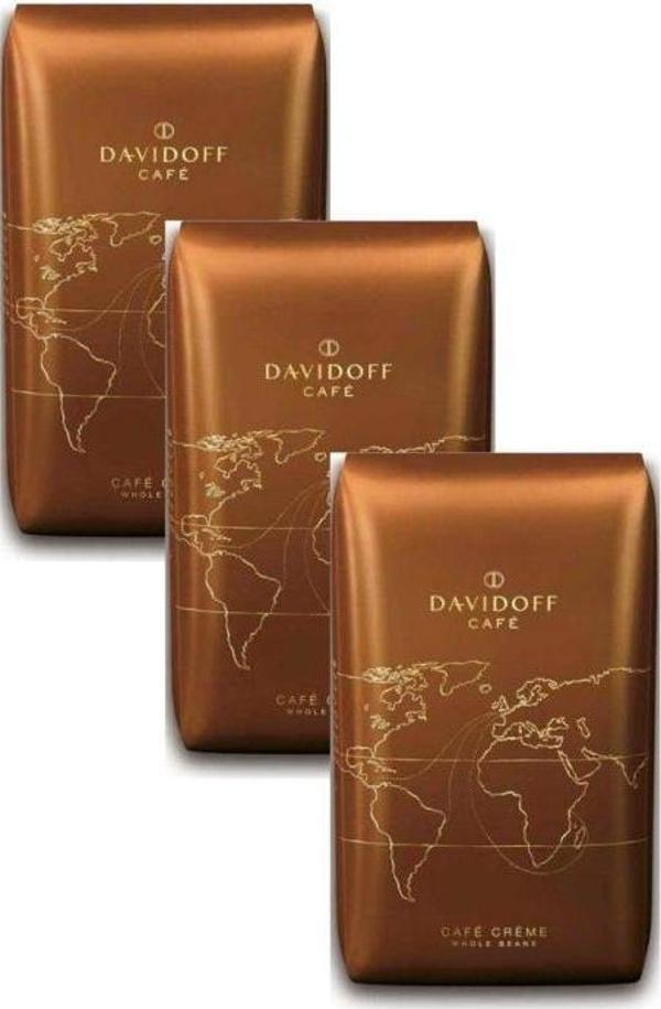 Davidoff Café Creme Çekirdek Kahve 500 Gr x 3 - Image 1