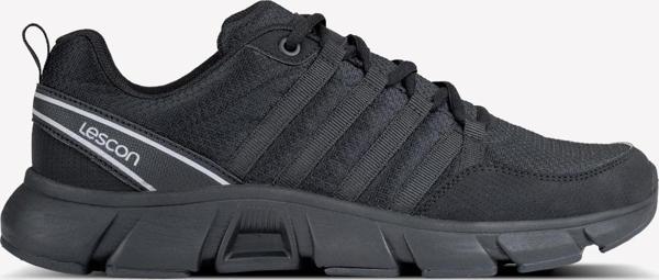 Lescon Easystep Legend-5 Günlük Bağcıklı Erkek Spor Ayakkabı Siyah - Image 1