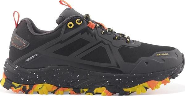 Lumberjack Dallas Softshell Su Geçirmez Erkek Spor Bot Ayakkabı Siyah - Turuncu - Image 1