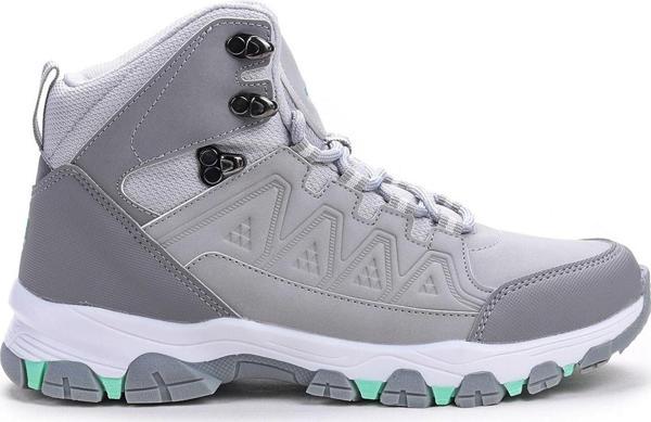 Lumberjack Rhea Hi Bağcıklı Kadın Bot Ayakkabı Açık Gri - Image 1