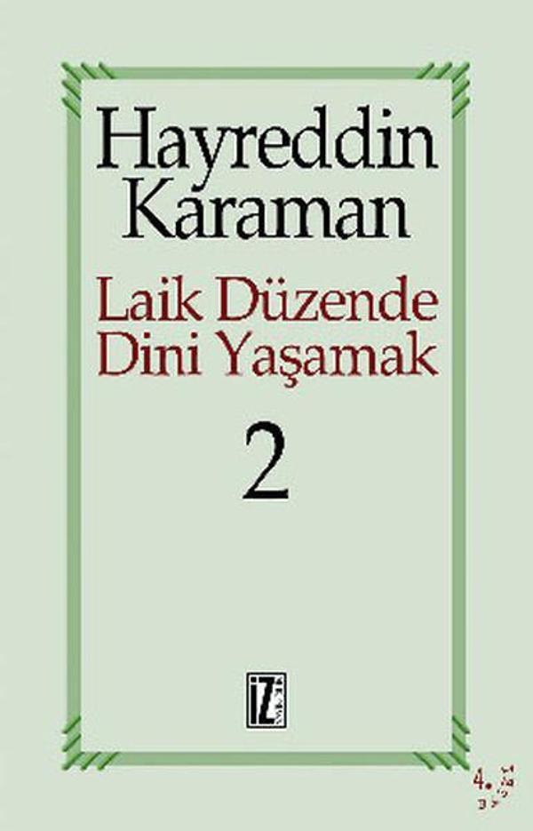 Laik Düzende Dini YaşamakCilt: 2 - İz Yayıncılık - Image 1
