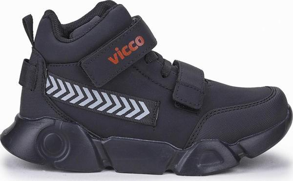 Vicco Mapa Kız/Erkek Çocuk Bot Ayakkabı 946.21K.204 Siyah - Image 1
