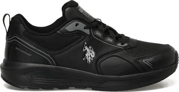 U.S. Polo Assn. Luka Bağcıklı Günlük Erkek Spor Ayakkabı Siyah - Image 1