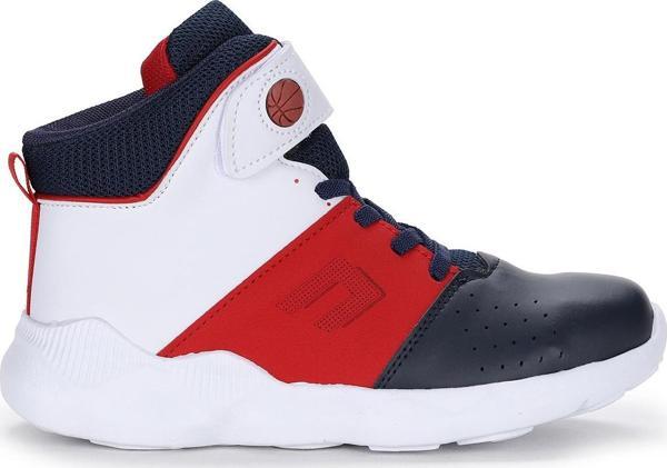 Kiko Kids Rio-2 Günlük Spor Erkek Çocuk Basketbol Ayakkabısı Lacivert - Kırmızı - Image 1