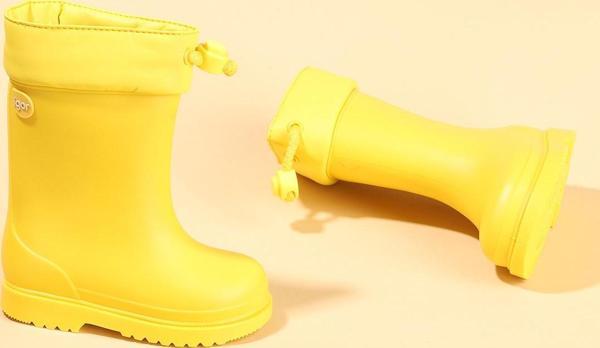 IGOR Chufo Cuello Kız/Erkek Çocuk Su Geçirmez Yağmur Kar Çizmesi W10101 Sarı - Image 1