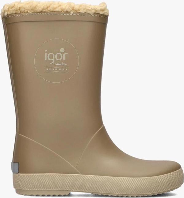 IGOR Splash Dk Borreguito Erkek Çocuk Su Geçirmez Yağmur Kar Çizmesi W10293 Kahve - Bej - Image 1