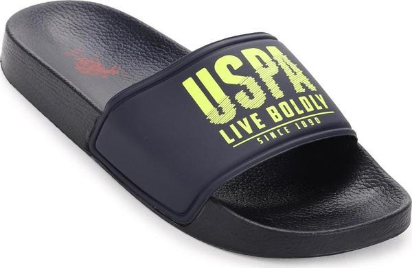 U.S. Polo Assn. Plaj Havuz Erkek Günlük Terlik Gusty Lacivert - Image 1