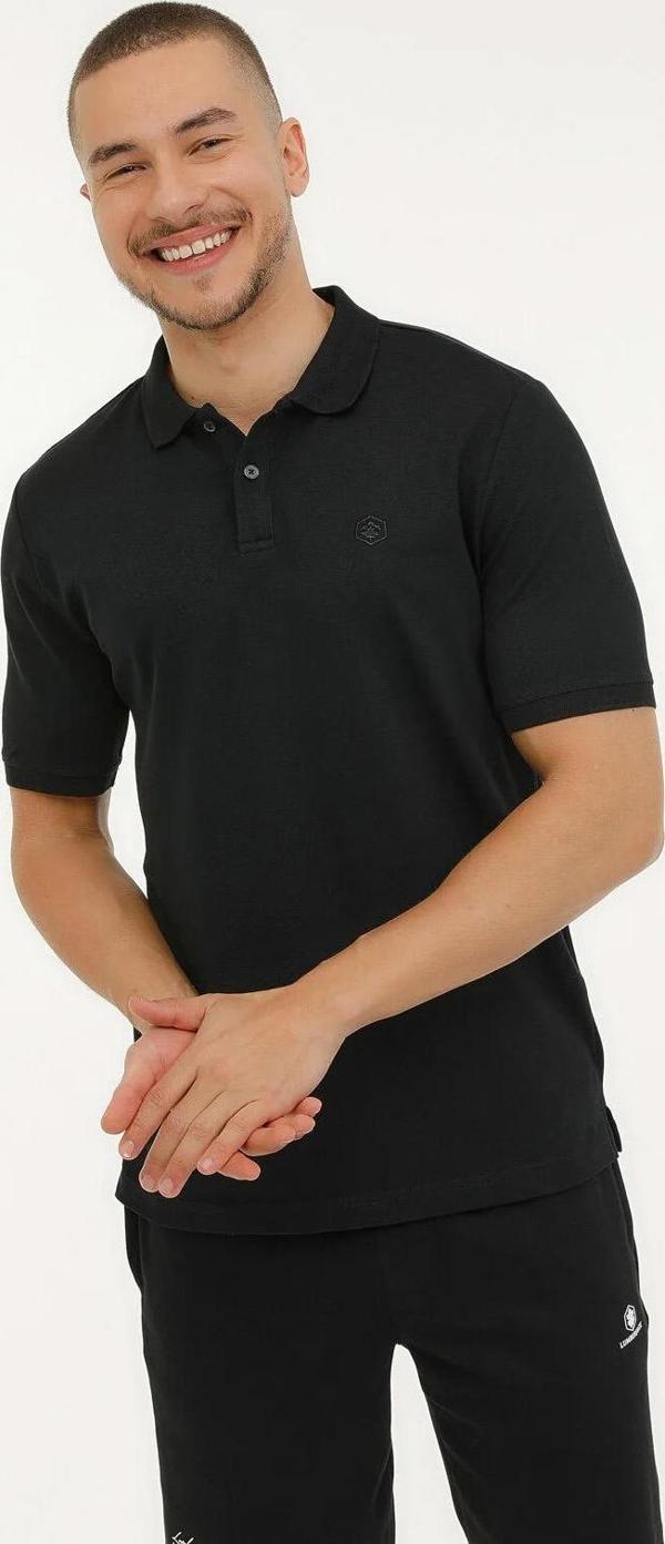 Lumberjack Basic Kısa Kol Erkek T-Shirt M-Ct 953 Siyah - Image 1