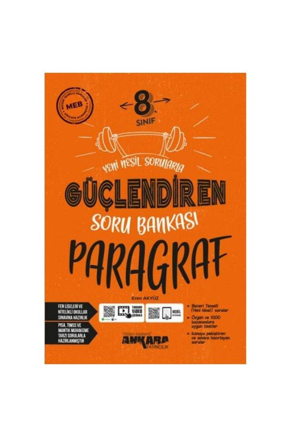 8.sınıf Güçlendiren Paragraf Soru Bankası (2022) - Ankara Yayıncılık - Image 1