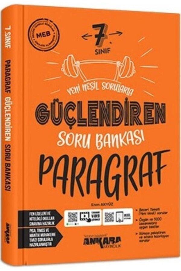 Ankara 7.sınıf Paragraf Güçlendiren Soru Bankası - Ankara Yayıncılık - Image 1