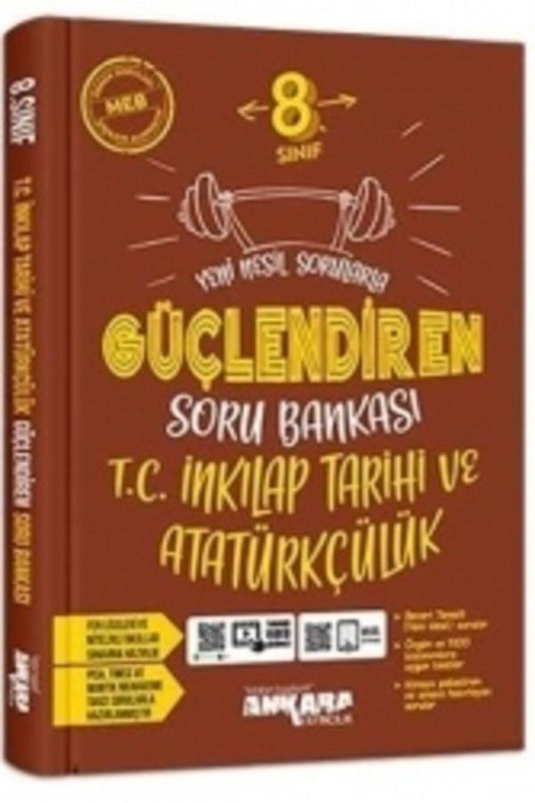 Ankara 8. Sınıf Güçlendiren Inkılap Tarihi Soru Bankası - Ankara Yayıncılık - Image 1