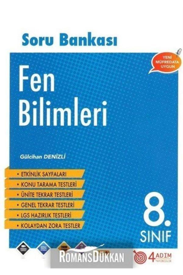 4 Adım Yayınları 8.sınıf Fen Bilimleri Soru Bankası - 4 Adım Yayınları - Image 1