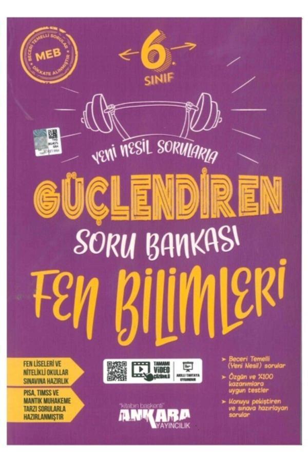 Ankara Yayıncılık 6. Sınıf Güçlendiren Fen Bilimleri Soru Bankası - Ankara Yayıncılık - Image 1