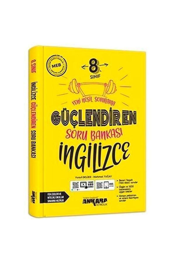 Ankara Yayıncılık 8. Sınıf Güçlendiren Ingilizce Soru Bankası 2023 - Ankara Yayıncılık - Image 1