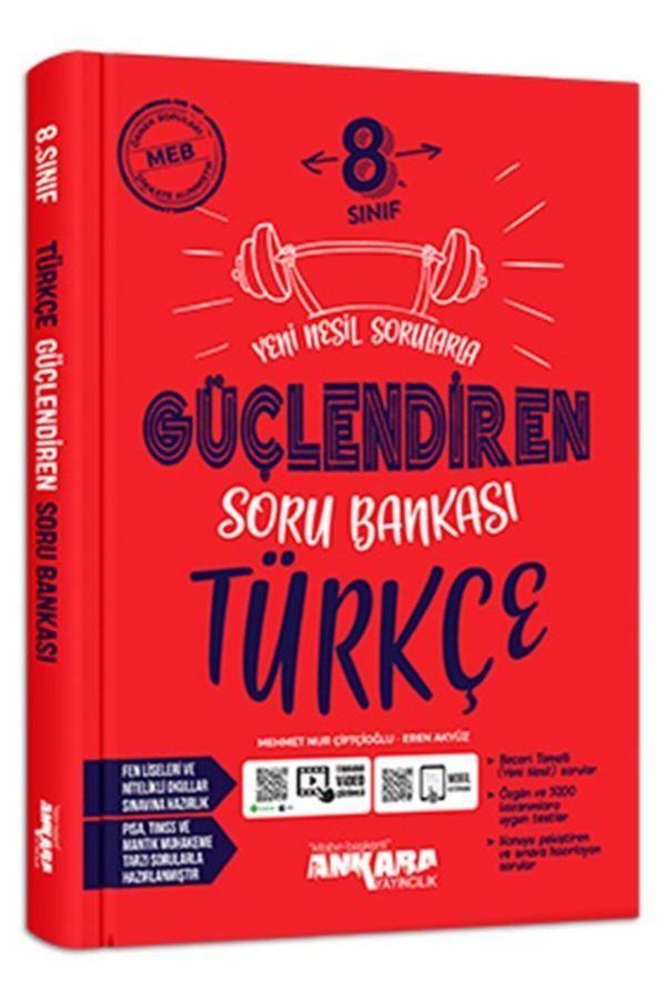 Ankara Yayıncılık 8. Sınıf Güçlendiren Türkçe Soru Bankası - Ankara Yayıncılık - Image 1