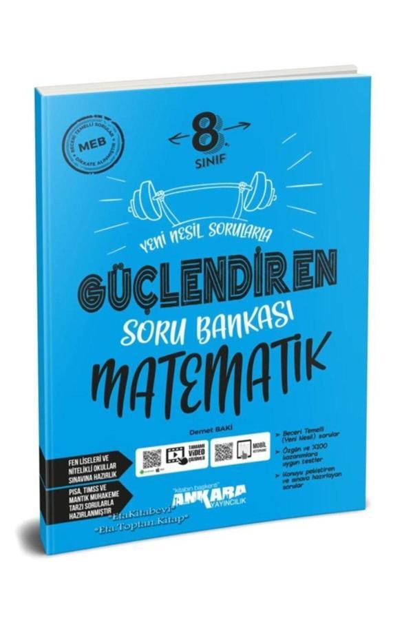 Ankara Yayıncılık 8. Sınıf Lgs Matematik Güçlendiren Soru Bankası Yeni 2023 - Ankara Yayıncılık - Image 1