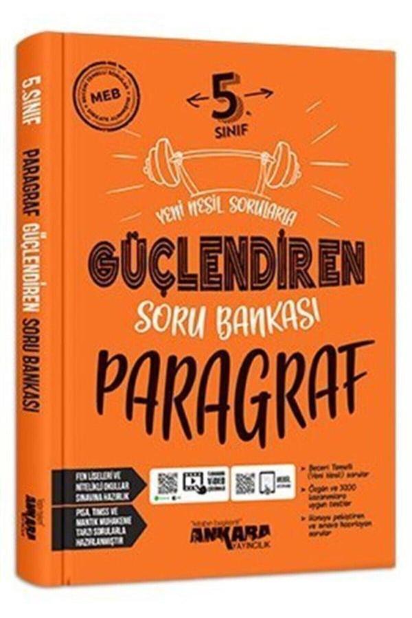 5. Sınıf Güçlendiren Paragraf Soru Bankası Ankara 2022 - Ankara Yayıncılık - Image 1