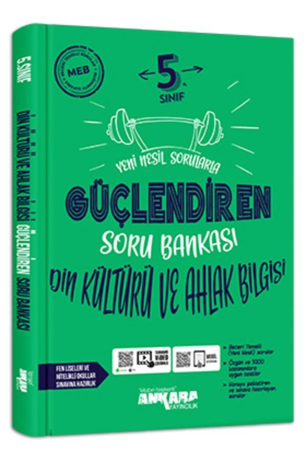 5.sınıf Güçlendiren Din Kültürü Ve Ahlak Bilgisi Soru Bankası Ankara Yayıncılık - Ankara Yayıncılık - Image 1