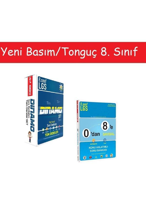 Tonguç 8. Sınıf Dinamo Tüm Dersler Soru Bankası Set & 0'dan 8'e Sayısal Konu Anlatımlı Soru Bankası - Ankara Yayıncılık - Image 1