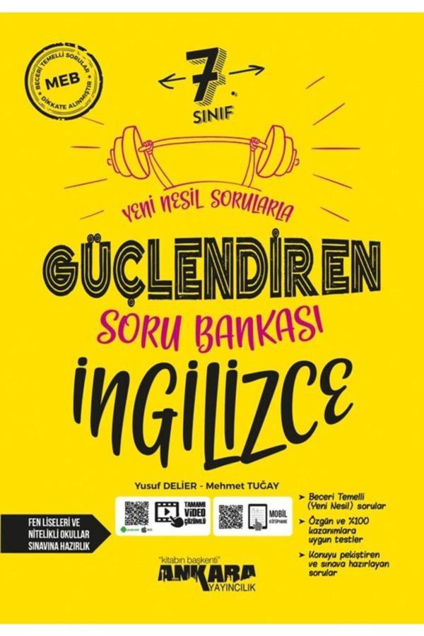 7. Sınıf Ingilizce Güçlendiren Soru Bankası Ankara Yayınları - Ankara Yayıncılık - Image 1
