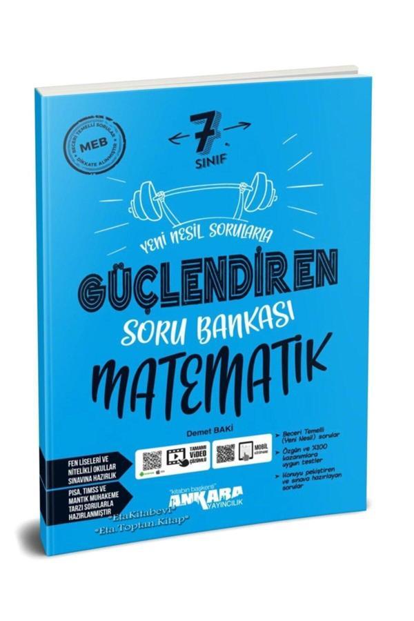 7. Sınıf Matematik Güçlendiren Soru Bankası Yeni 2021 - Ankara Yayıncılık - Image 1