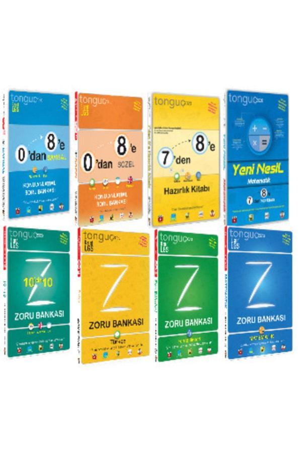 Tonguç 8. Sınıf 0 Dan 8 E Telafi Eğitim Seti Ve Zoru Bankası Full Set 2020 - Basamak Yayınları - Image 1