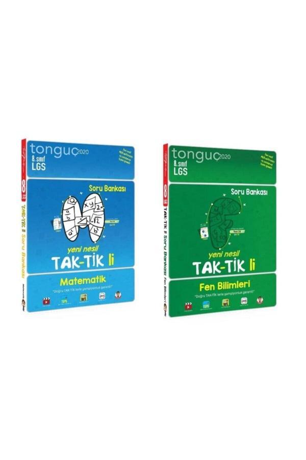 Tonguç 8. Sınıf Yeni Nesil Matematik Fen Taktikli Soru Bankası Seti 2 Kitap - Basamak Yayınları - Image 1