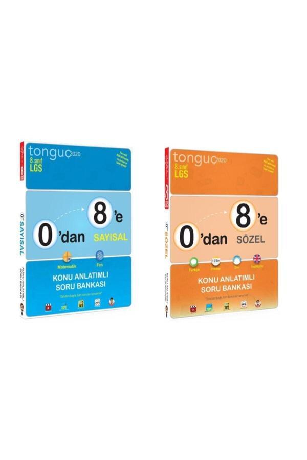Tonguç 8. Sınıf 0'dan 8'e Sayısal Sözel Konu Anlatımlı Soru Bankası Seti 2 Kitap - Doğru Orantı Yayınları - Image 1