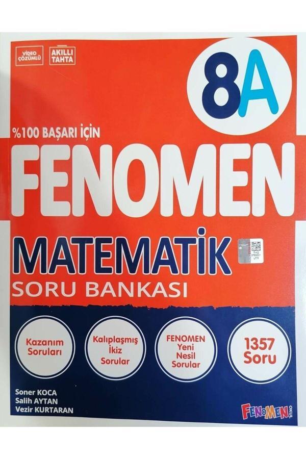 Fenomen 8.Sınıf LGS Yeni Baskı Matematik - A Soru Bankası - fnm - Image 1