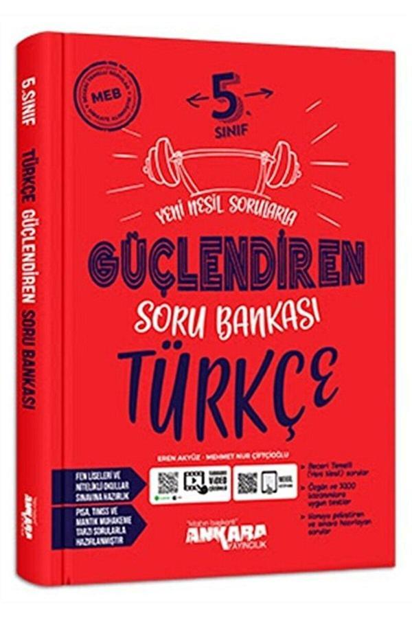 5. Sınıf Güçlendiren Türkçe Soru Bankası / Kolektif / Ankara Yayıncılık / 9786052662885 - Fenomen Yayıncılık - Image 1