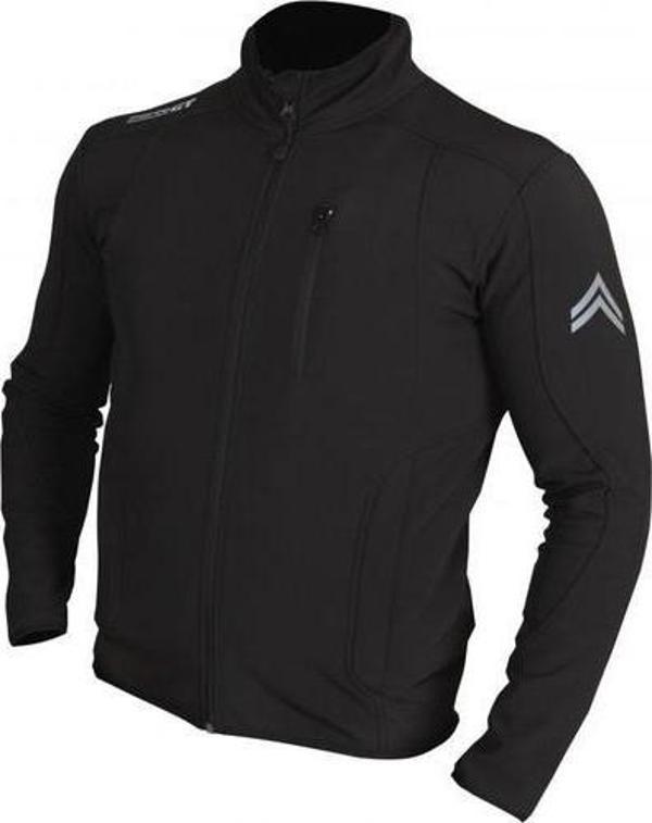 Forte Gt 2004540 Avalon Soft Shell Su Rüzgar Geçirmez Kollu Motosiklet Yelek XXL Beden Siyah - Image 1