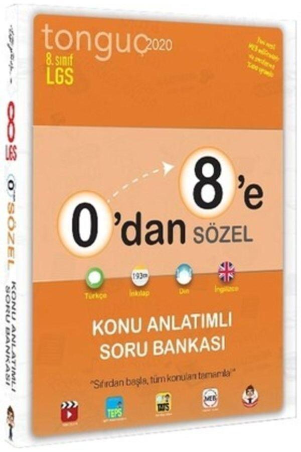 Tonguç 8.sınıf 0'dan 8'e Sözel Konu Anlatımlı Soru Bankası - Hız Yayınları - Image 1