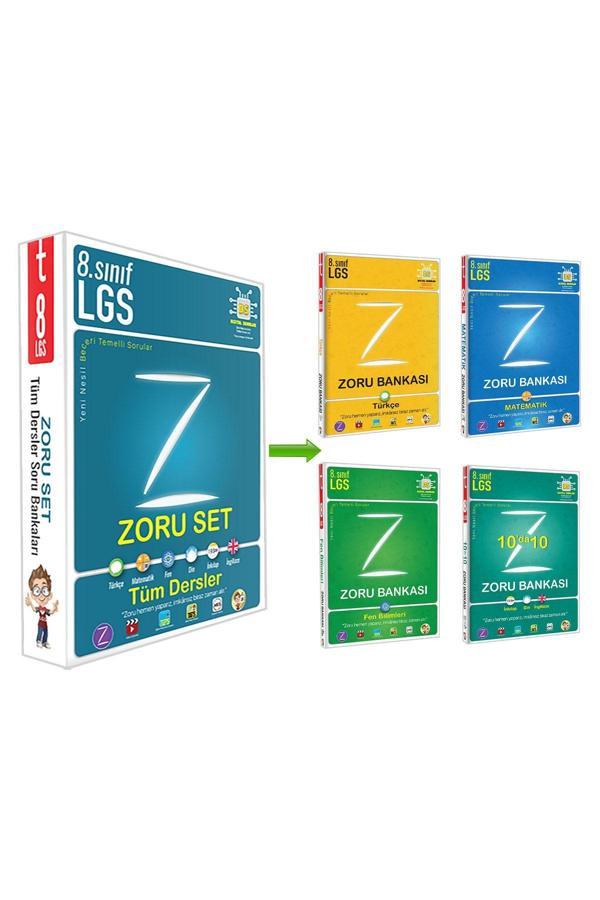Tonguç 8.sınıf Zoru Tüm Dersler Soru Bankası Seti - Hız Yayınları - Image 1
