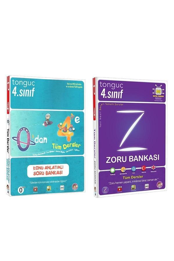 4.sınıf Tüm Dersler Konu Anlatımlı Soru Bankası 0'dan 4'e / Zoru Bankası - Karekök Eğitim Yayınları - Image 1