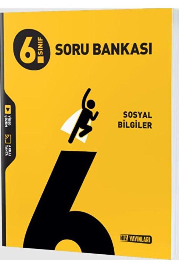 6. Sınıf Sosyal Bilgiler Soru Bankası / Kolektif / Hız Yayınları / 9786258394542 - Karekök Eğitim Yayınları - Image 1