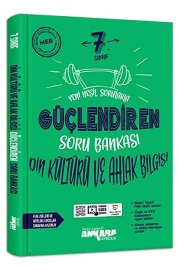 Ankara 7.sınıf Din Kültürü Ve Ahlak Bilgisi Güçlendiren Soru Bankası - Karekök Eğitim Yayınları - Image 1