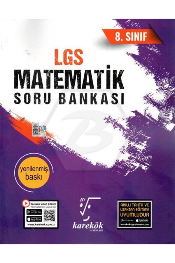 Karekök yYayınları 8.Sınıf LGS Matematik Soru Bankası - Karekök Eğitim Yayınları - Image 1