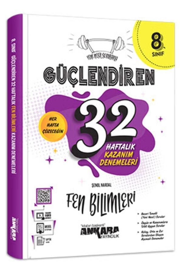 Yayıncılık 8. Sınıf Güçlendiren Fen Bilimleri 32 Haftalık Deneme - Komisyon - Image 1