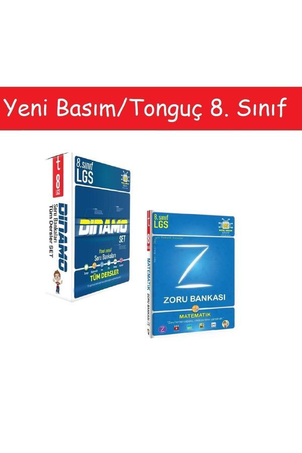 Tonguç 8. Sınıf Dinamo Tüm Dersler Soru Bankası Set & 8. Sınıf Matematik Zoru Bankası - Tonguç Yayınları - Image 1