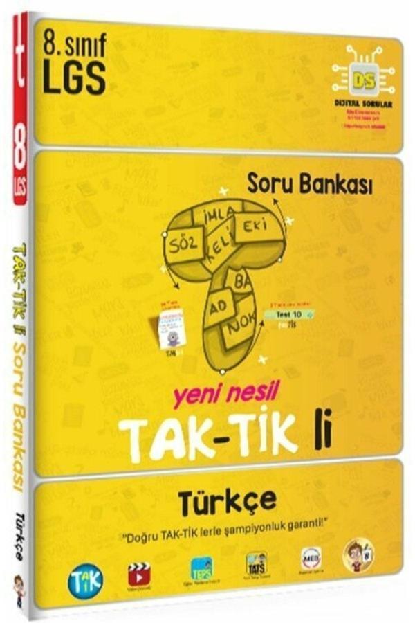 Tonguç Akademi 8. Sınıf Türkçe Taktikli Soru Bankası - Tonguç Yayınları - Image 1