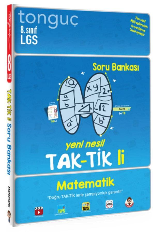 Tonguç Yayınları 8. Sınıf Matematik Taktikli Soru Bankası 2021 - Tonguç Yayınları - Image 1