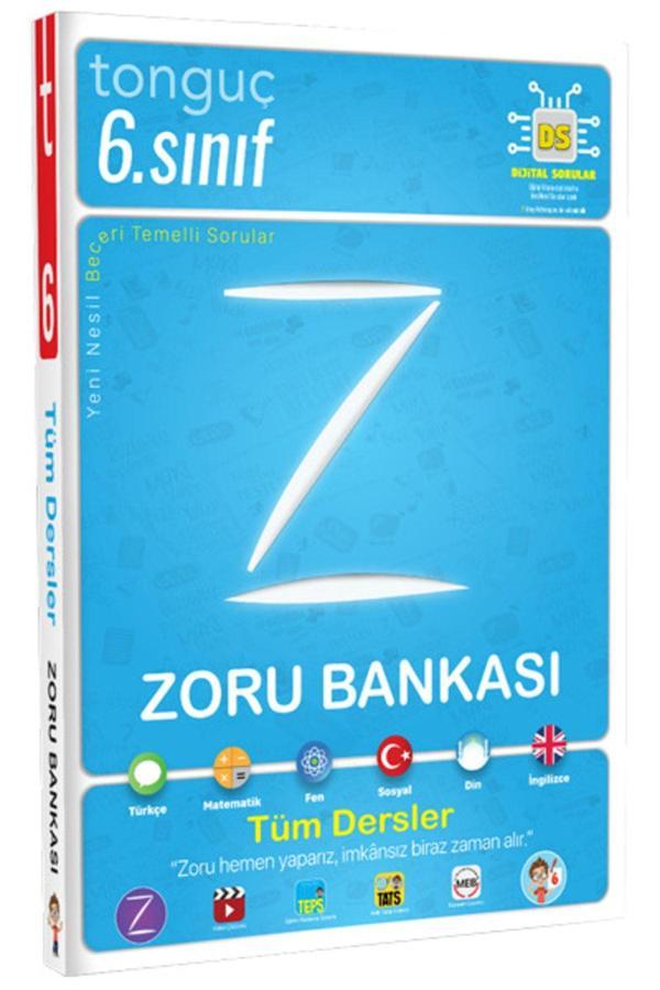 6. Sınıf Tüm Dersler Zoru Bankası Soru Bankası 9786254220463 - Tonguç Akademi - Image 1