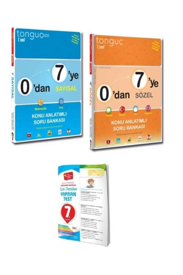 7. Sınıf 0 Dan 7 Ye Sayısal Sözel Tüm Dersler Konu Anlatımlı Soru Bankası - Tonguç Akademi - Image 1