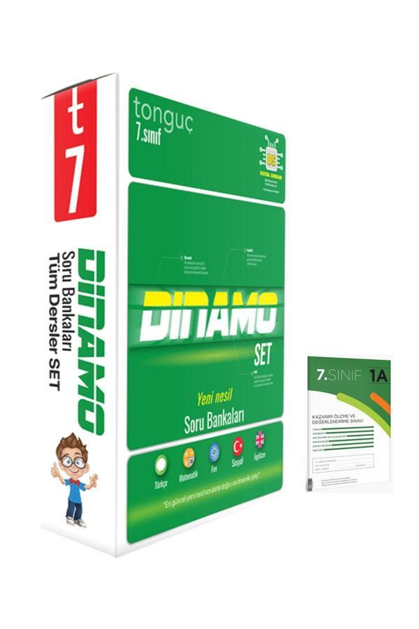 7. Sınıf Dinamo Tüm Dersler Soru Bankası Seti (5 Kitap+1 Deneme) - Tonguç Akademi - Image 1