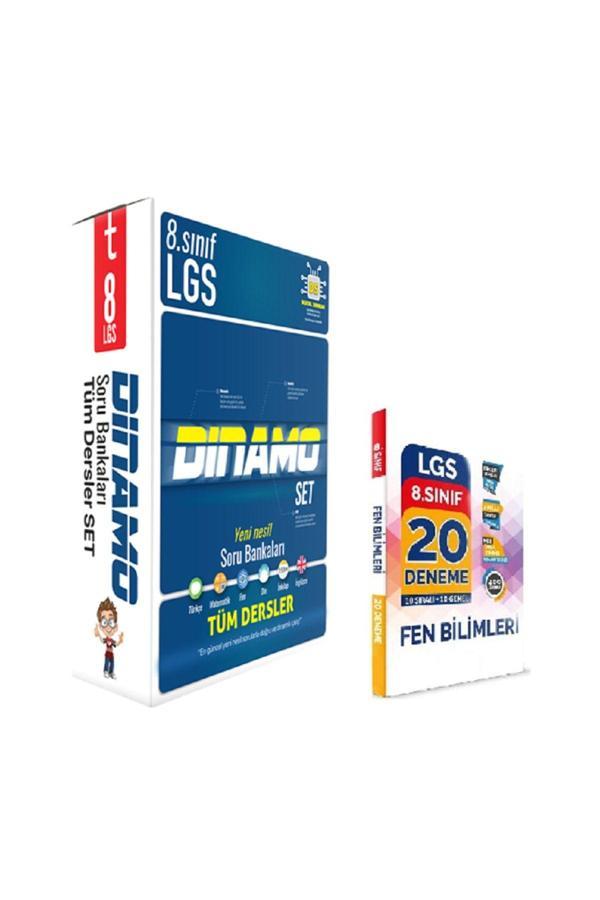 8. Sınıf Dinamo Tüm Dersler Soru Bankası Set Ve Fen Deneme 6 Kitap+1 Deneme - Tonguç Akademi - Image 1