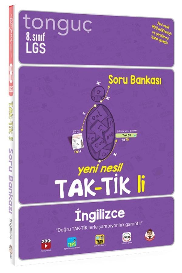 8. Sınıf Ingilizce Taktikli Soru Bankası 2022 - Tonguç Akademi - Image 1