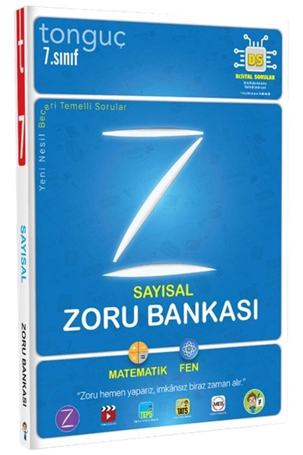 7. Sınıf Sayısal Zoru Bankası Matematik Fen Bilimleri - Tonguç Akademi - Image 1
