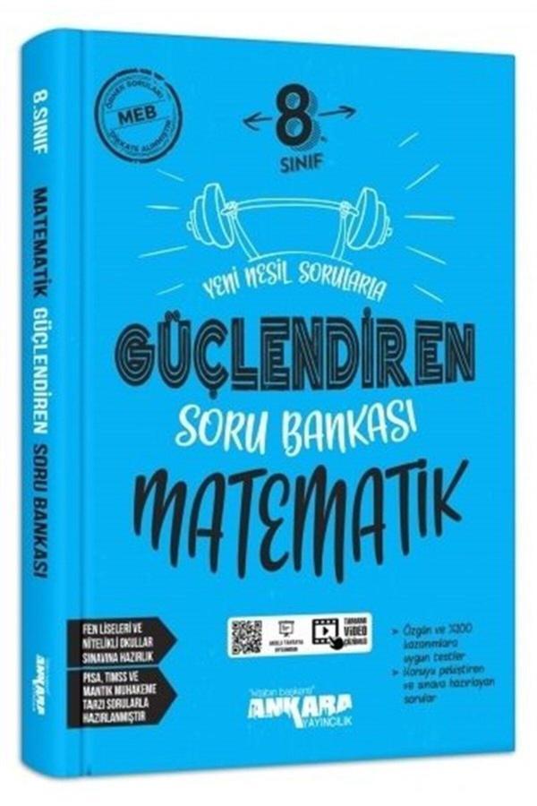 Ankara Yayıncılık 8. Sınıf Güçlendiren Matematik Soru Bankası - Tonguç Akademi - Image 1