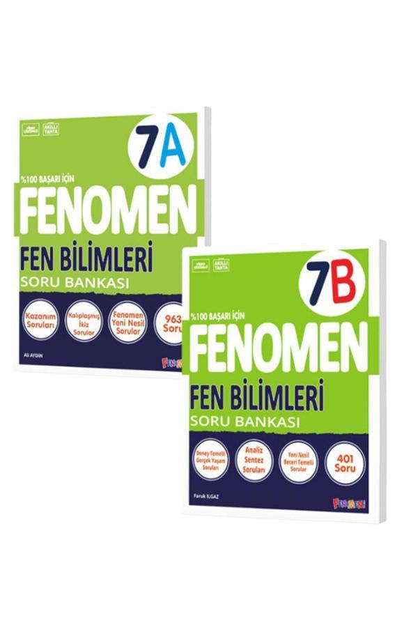 FENOMEN 7.SINIF FEN BİLİMLERİ A ve B SORU BANKASI - Tonguç Akademi - Image 1